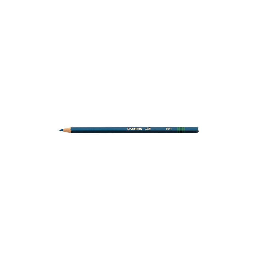 805-LAPIZ MODELO ALL ACUARELABLE PUNTA 3,3MM. COLOR AZUL STABILO 8041