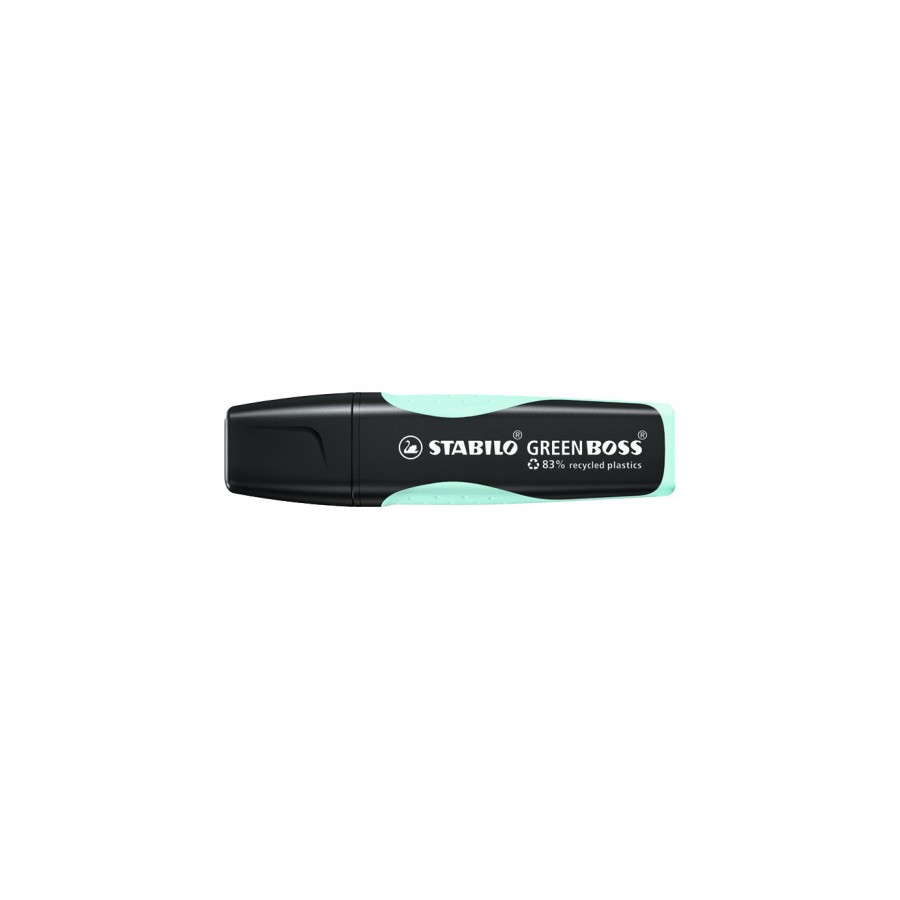 8101-MARCADOR FLUORESCENTE GREEN BOSS PASTEL TOQUE DE TURQUESA STABILO 6070/113