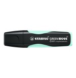 8101-MARCADOR FLUORESCENTE GREEN BOSS PASTEL TOQUE DE TURQUESA STABILO 6070/113