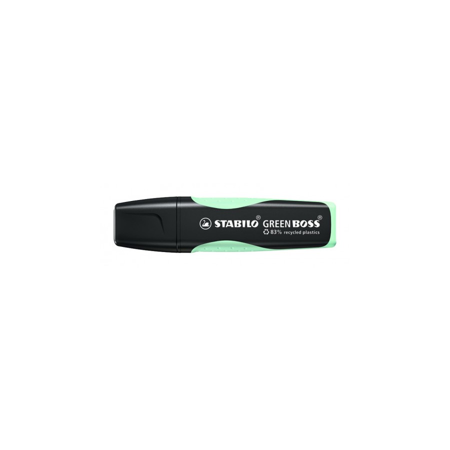 8102-MARCADOR FLUORESCENTE GREEN BOSS PASTEL PIZCA DE MENTA STABILO 6070/116
