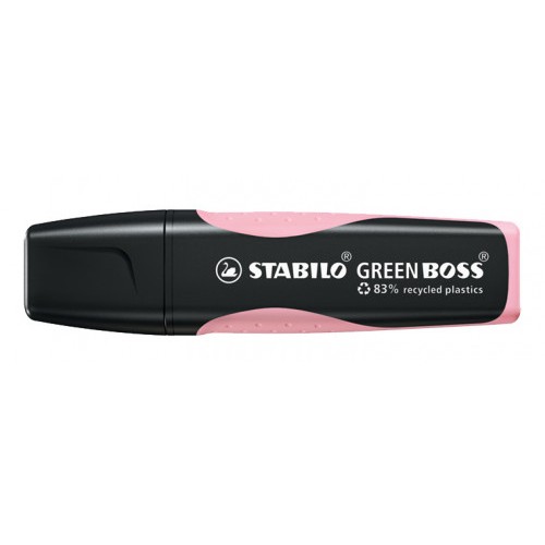 8103-MARCADOR FLUORESCENTE GREEN BOSS PASTEL RUBOR ROSA STABILO 6070/129