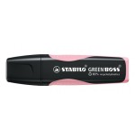 8103-MARCADOR FLUORESCENTE GREEN BOSS PASTEL RUBOR ROSA STABILO 6070/129