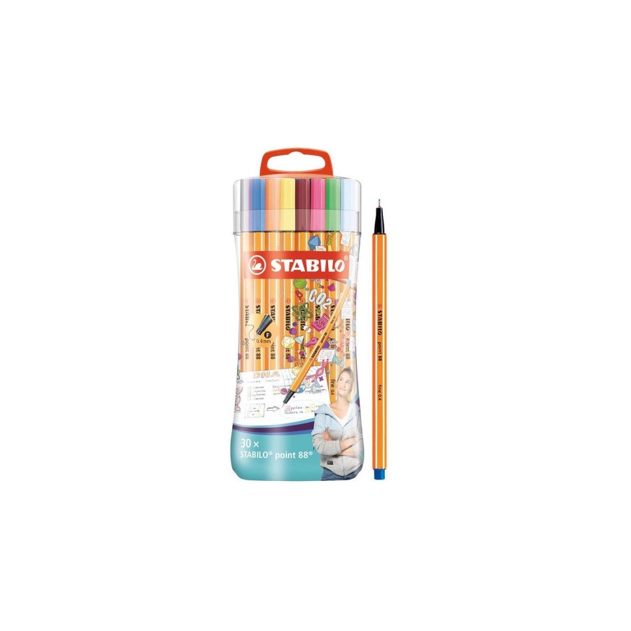 8110-STABILO Point 88 rotulador de punta fina Fino Multicolor 30 pieza(s) 8110-STABILO Point 88 rotulador de punta fina Fino Multicolor 30 pieza(s)