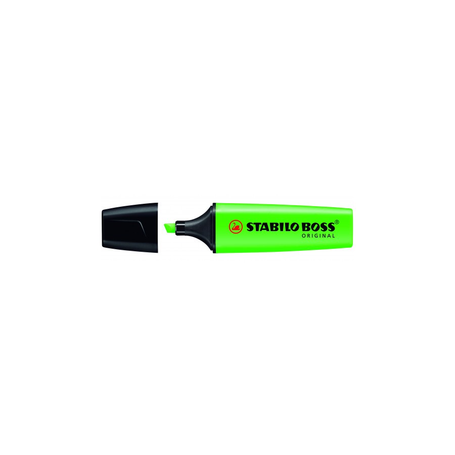 814-MARCADOR FLUORESCENTE BOSS ORIGINAL TRAZO 2/5MM. VERDE STABILO 70/33 814-MARCADOR FLUORESCENTE BOSS ORIGINAL TRAZO 2/5MM. VERDE STABILO 70/33
