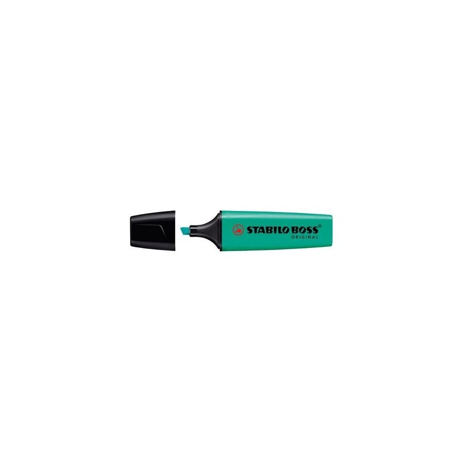 816-MARCADOR FLUORESCENTE BOSS ORIGINAL TRAZO 2/5MM. TURQUESA STABILO 70/51 816-MARCADOR FLUORESCENTE BOSS ORIGINAL TRAZO 2/5MM. TURQUESA STABILO 70/51