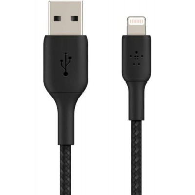 Belkin CAA002BT2MBK cable de conector Lightning 2 m Negro