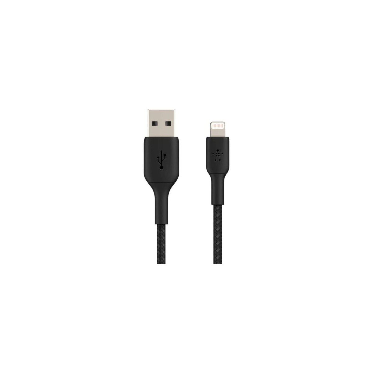 Belkin CAA002BT2MBK cable de conector Lightning 2 m Negro