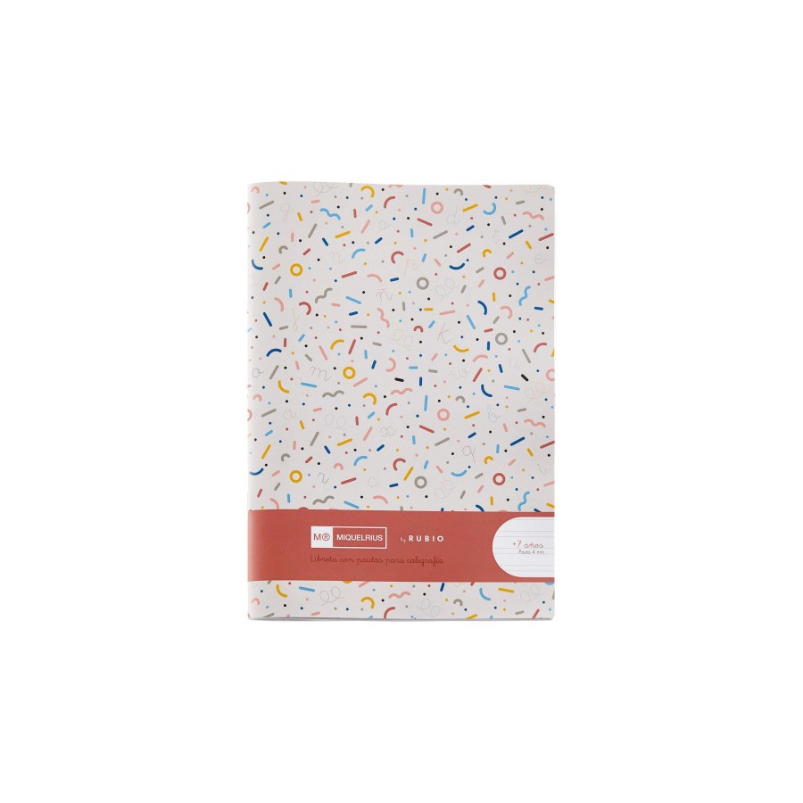 8206-CUADERNO GRAPADO 4o 32HOJAS PAUTA 4MM MR CON EJERCICIOS RUBIO MIQUELRIUS 8142 8206-CUADERNO GRAPADO 4o 32HOJAS PAUTA 4MM MR CON EJERCICIOS RUBIO MIQUELRIUS 8142