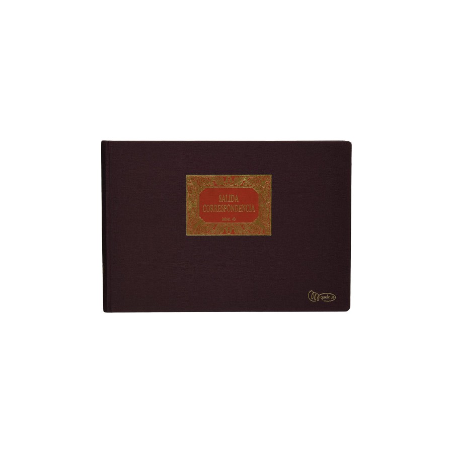 8220-Miquelrius 5043 registro comercial (libro) Bronce, Marron 100 hojas 8220-Miquelrius 5043 registro comercial (libro) Bronce, Marron 100 hojas