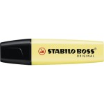828-MARCADOR.FLUORESCENTE BOSS TRAZO 2/5MM. AMARRILLO PASTEL STABILO 70/144