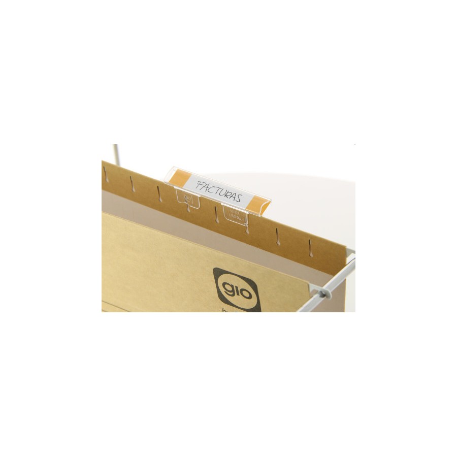 8311-PACK 25 VISORES POLIESTIRENO CRISTAL RIGIDO PARA CARPETAS CO 8311-PACK 25 VISORES POLIESTIRENO CRISTAL RIGIDO PARA CARPETAS CO