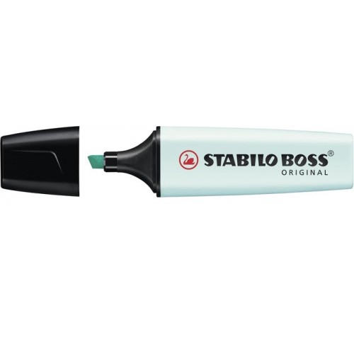835-MARCADOR.FLUORESCENTE BOSS TRAZO 2/5MM. TURQUESA PASTEL STABILO 70/113