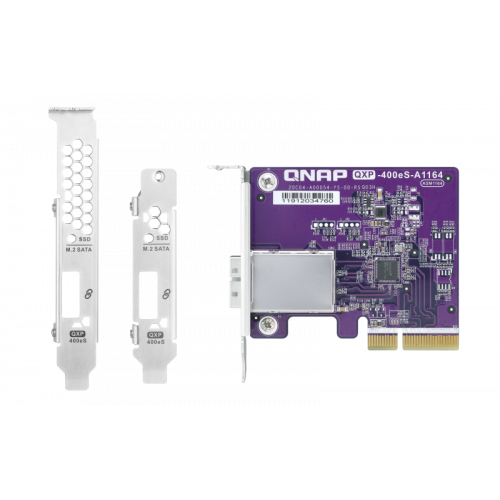 8364-QNAP QXP-400ES-A1164 tarjeta y adaptador de interfaz Interno Mini-SAS