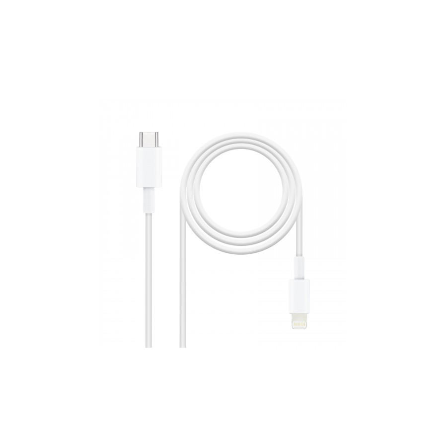 8524-TooQ 10.10.0601 cable de conector Lightning 1 m Blanco 8524-TooQ 10.10.0601 cable de conector Lightning 1 m Blanco