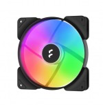 8553-Fractal Design Aspect 14 RGB PWM Carcasa del ordenador Ventilador 14 cm Negro 3 pieza(s)