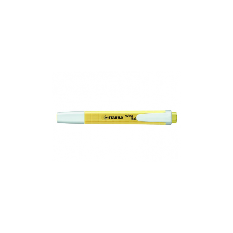 857-MARCADOR FLUORESCENTE SWING COOL PASTEL TRAZO 1/4MM. AMARILLO STABILO 275/144-8