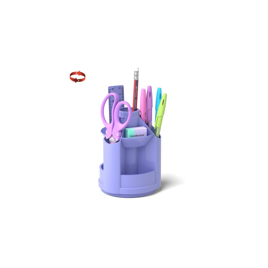 8590-ORGANIZADOR DE ESCRITORIO MINI DESK, PASTEL, VIOLETA ERICH KRAUSE 53232 8590-ORGANIZADOR DE ESCRITORIO MINI DESK, PASTEL, VIOLETA ERICH KRAUSE 53232