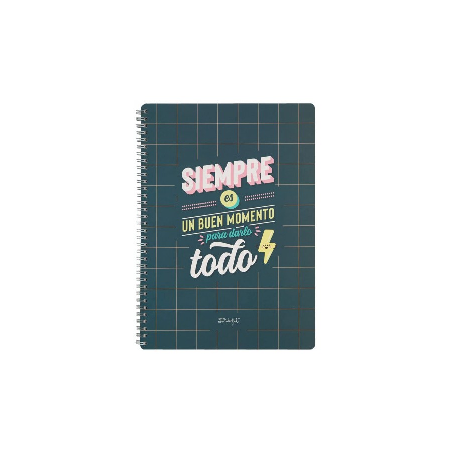 8626-LIBRETA - SIEMPRE ES BUEN MOMENTO PARA DARLO TODO MR WONDERFUL WOA11049ES 8626-LIBRETA - SIEMPRE ES BUEN MOMENTO PARA DARLO TODO MR WONDERFUL WOA11049ES
