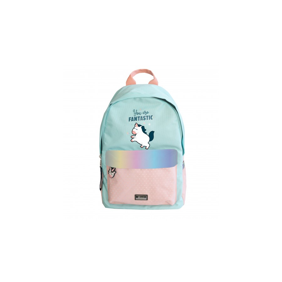 8645-BACKPACK UNICORN - YOU ARE FANTASTIC MR WONDERFUL WOA11110EM 8645-BACKPACK UNICORN - YOU ARE FANTASTIC MR WONDERFUL WOA11110EM