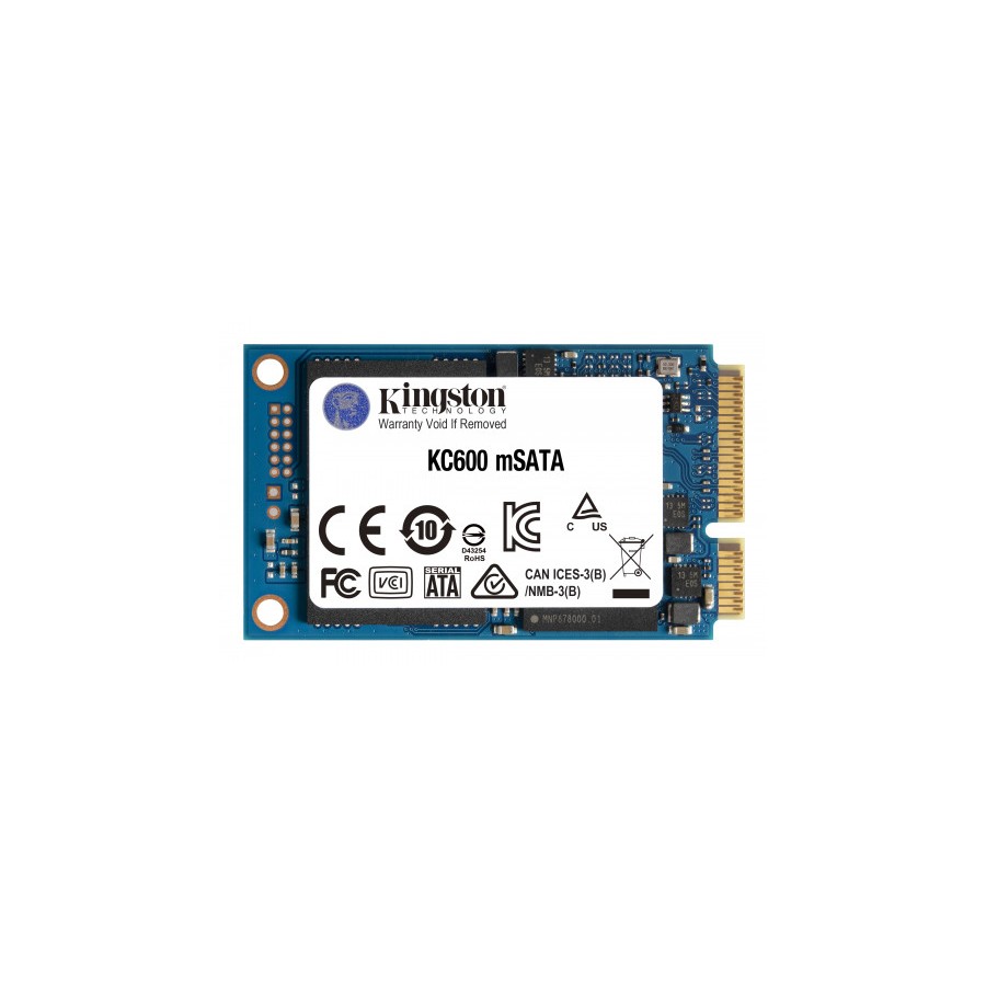 8650-Kingston Technology KC600 mSATA 512 GB Serial ATA III 3D TLC