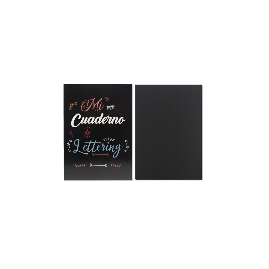 8665-Bismark Cuaderno A4 Lettering Negras 80 g/m2 - 50 Hojas