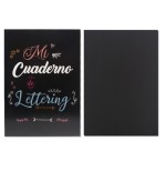 8665-Bismark Cuaderno A4 Lettering Negras 80 g/m2 - 50 Hojas
