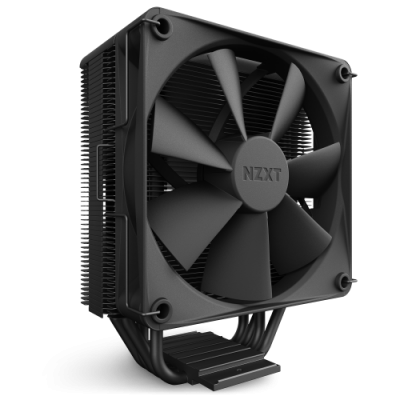 NZXT T120 Procesador Refrigerador de aire 12 cm Negro 1 piezas