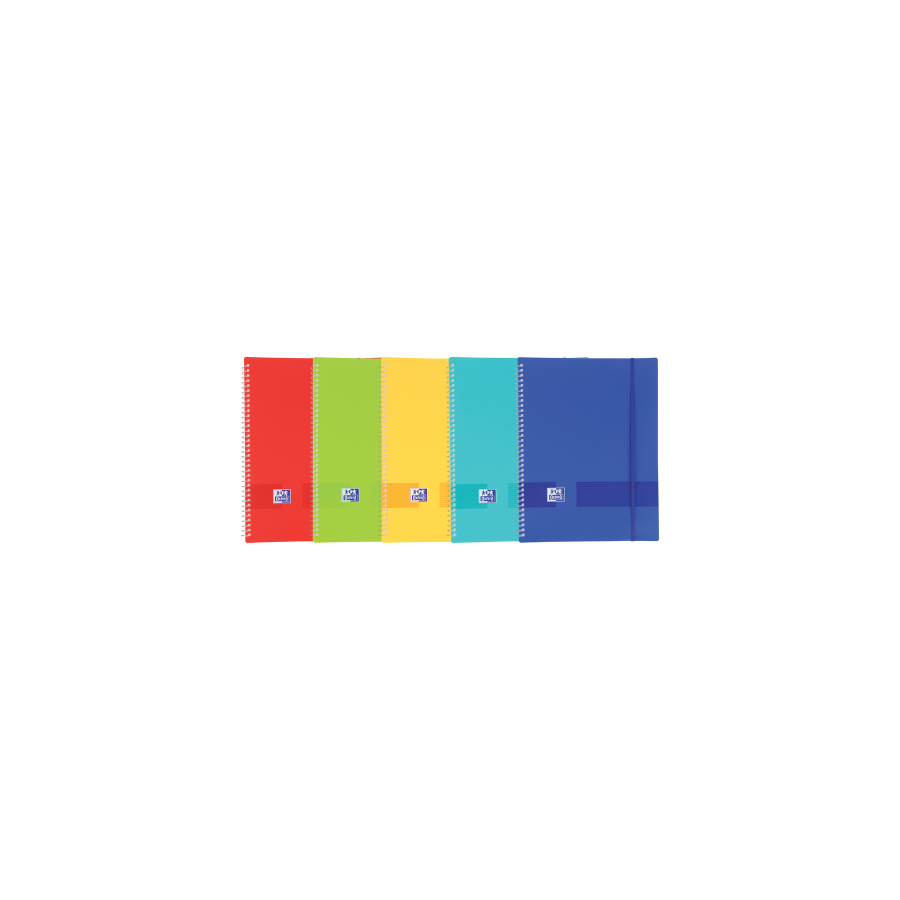 8724-Oxford Live & Go Plastico Colores surtidos, Translucido, Transparente A4 8724-Oxford Live & Go Plastico Colores surtidos, Translucido, Transparente A4