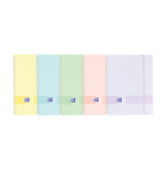8726-Oxford Live & Go Plastico Colores surtidos, Translucido, Transparente A4