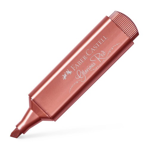 8814-Faber-Castell Textliner 46 marcador 1 pieza(s) Rojo metalizado