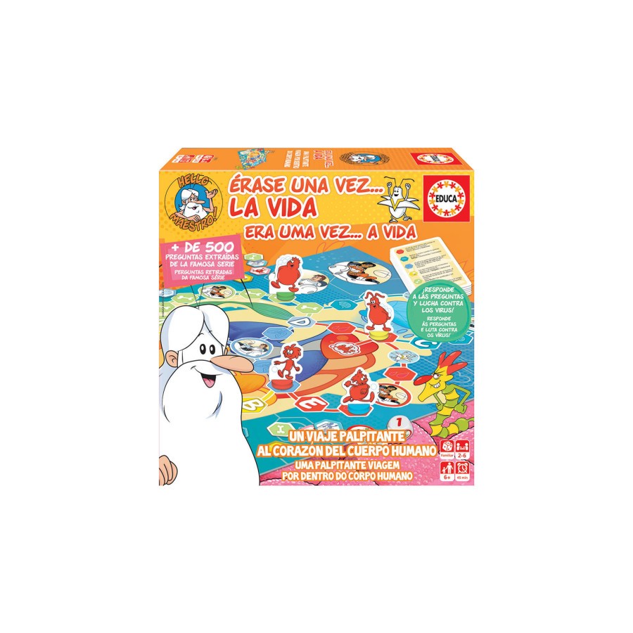 8833-Educa Erase una vez. Erase una vez. Board game Educativo