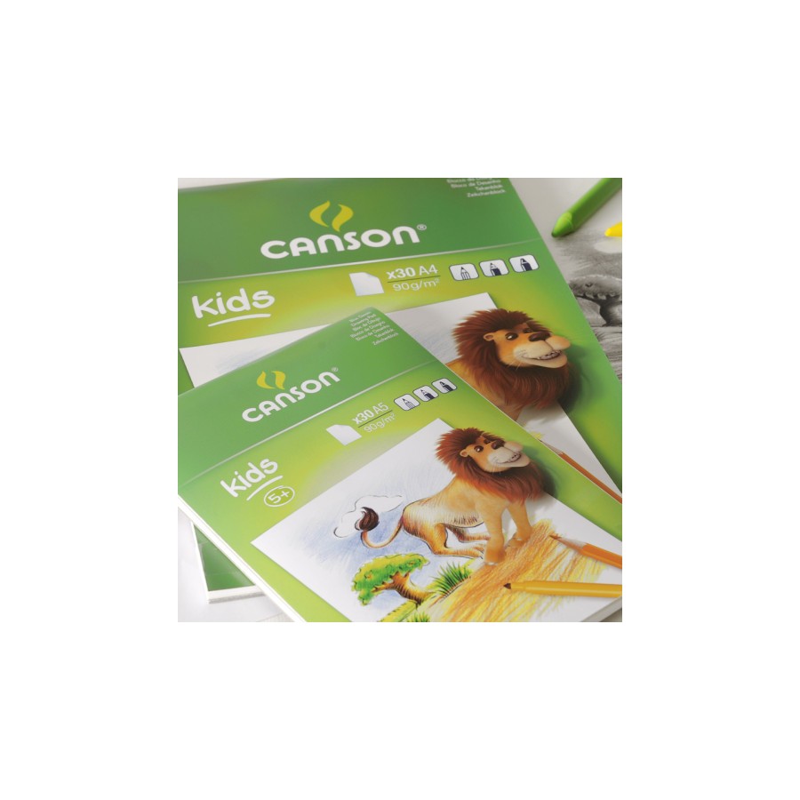 8847-Canson Bloc de dibujo para ninos Art Craft