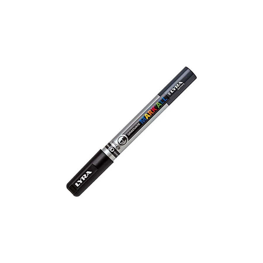 8852-MARCADOR PERMANENTE MARK ALL NEGRO 0,7 MM LYRA GROOVE L6800099 8852-MARCADOR PERMANENTE MARK ALL NEGRO 0,7 MM LYRA GROOVE L6800099