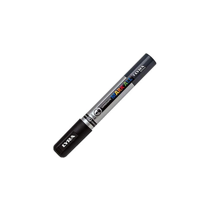 8856-MARCADOR PERMANENTE MARK ALL NEGRO 2 MM LYRA GROOVE L6820099 8856-MARCADOR PERMANENTE MARK ALL NEGRO 2 MM LYRA GROOVE L6820099