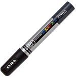 8856-MARCADOR PERMANENTE MARK ALL NEGRO 2 MM LYRA GROOVE L6820099
