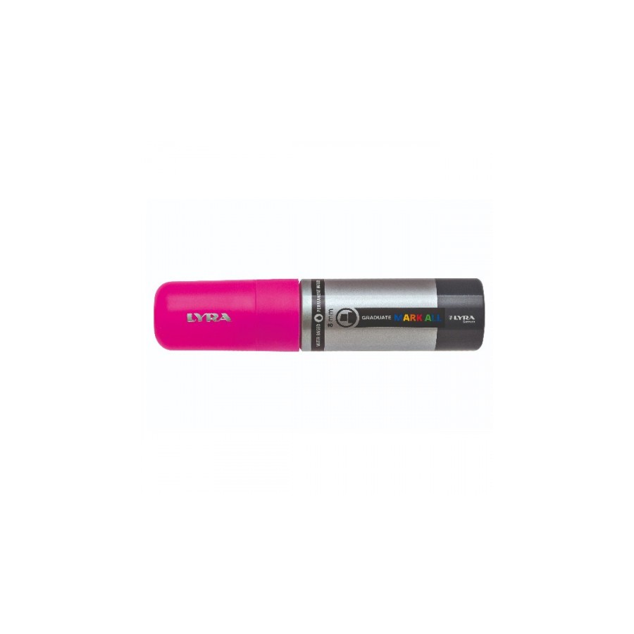 8860-MARCADOR PERMANENTE MARK ALL ROSA NEON 8 MM LYRA GROOVE L6830328 8860-MARCADOR PERMANENTE MARK ALL ROSA NEON 8 MM LYRA GROOVE L6830328