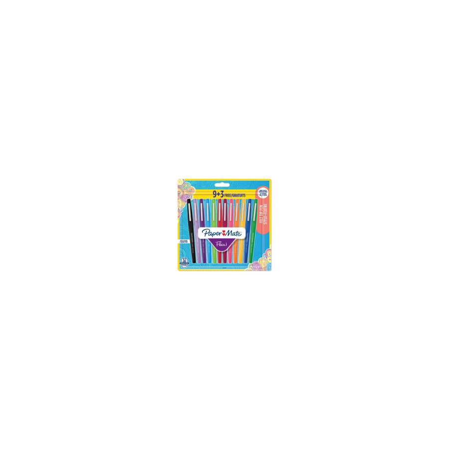 8869-Papermate Flair rotulador Medio Multicolor 12 pieza(s) 8869-Papermate Flair rotulador Medio Multicolor 12 pieza(s)