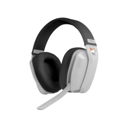 Krom Kanji Auriculares Inalambrico y alambrico Diadema Juego USB Tipo C Bluetooth Blanco