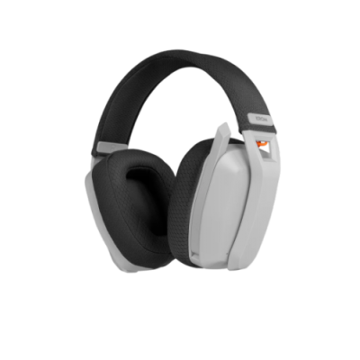 Krom Kanji Auriculares Inalambrico y alambrico Diadema Juego USB Tipo C Bluetooth Blanco