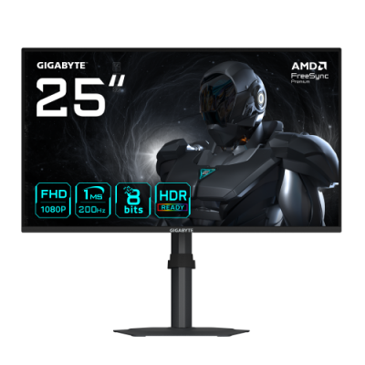 GIGABYTE G25F2 Monitor Gaming 245 FHD 1920 x 1080 200Hz 1ms 300 cd m DisplayHDR 10 HDMI 20 DisplayPort 14