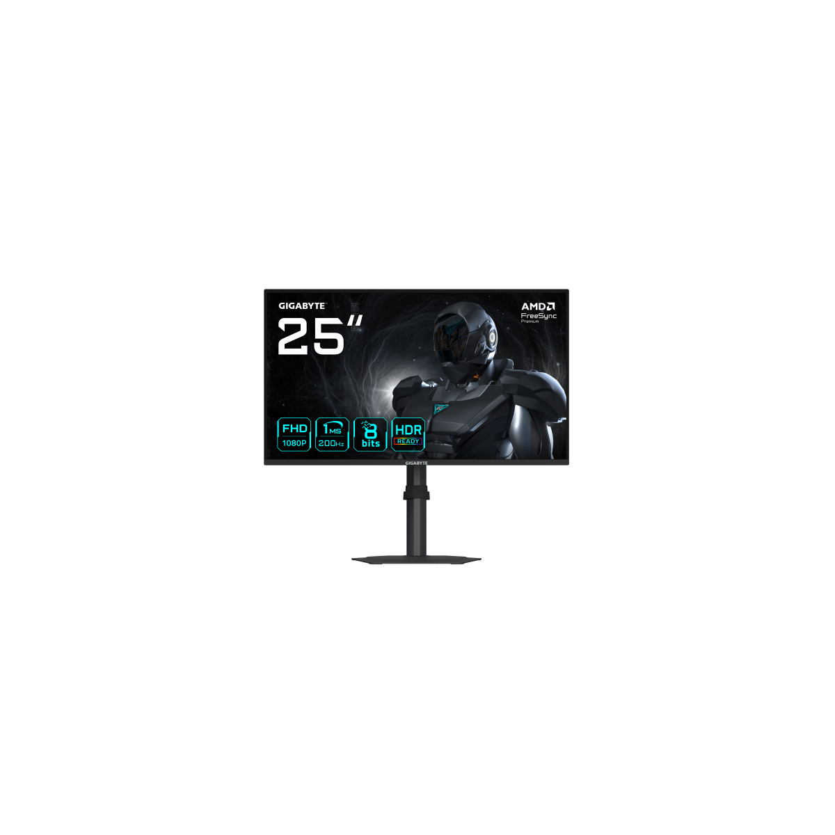 GIGABYTE G25F2 Monitor Gaming 245 FHD 1920 x 1080 200Hz 1ms 300 cd m DisplayHDR 10 HDMI 20 DisplayPort 14