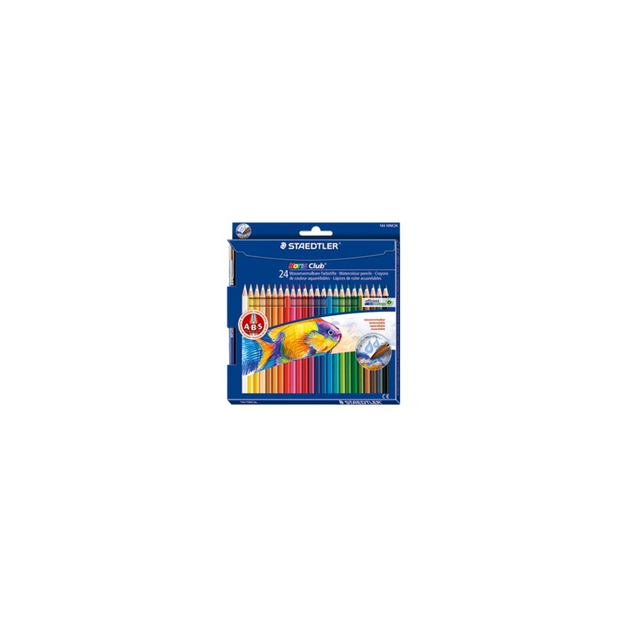 8885-LAPICES COLOR NORIS AQUARELL 144 10, ESTUCHE 24 PZAS STAEDTLER 144 10NC24 8885-LAPICES COLOR NORIS AQUARELL 144 10, ESTUCHE 24 PZAS STAEDTLER 144 10NC24