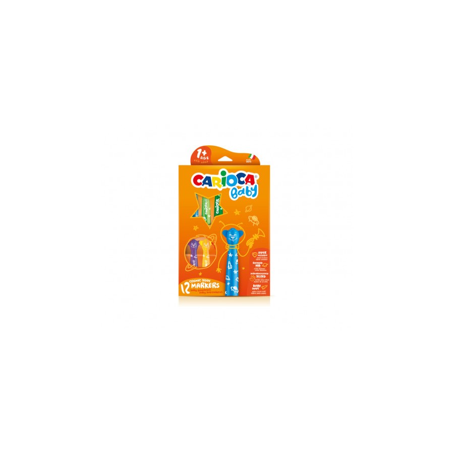 8954-ESTUCHE ROTULADOR BABY TEDDY MARKER 1+ 12 PCS CARIOCA 42816 8954-ESTUCHE ROTULADOR BABY TEDDY MARKER 1+ 12 PCS CARIOCA 42816