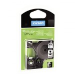 896-CINTA ROTULADORA D1 12MMX5.5M POLIESTER NEGRO/BLANCO DYMO S0718060