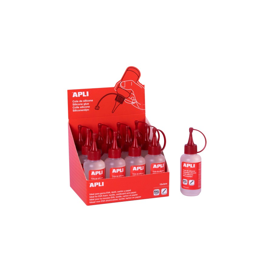 9000-APLI Cola de silicona 100 ml 9000-APLI Cola de silicona 100 ml