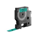 915-CINTA ROTULADORA D1 12MMX7M NEGRO/VERDE DYMO S0720590