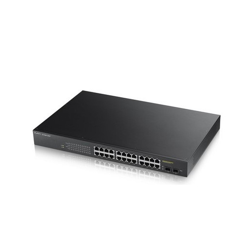 9237-Zyxel GS1900-24HP Gestionado Gigabit Ethernet (10/100/1000) 1U Negro