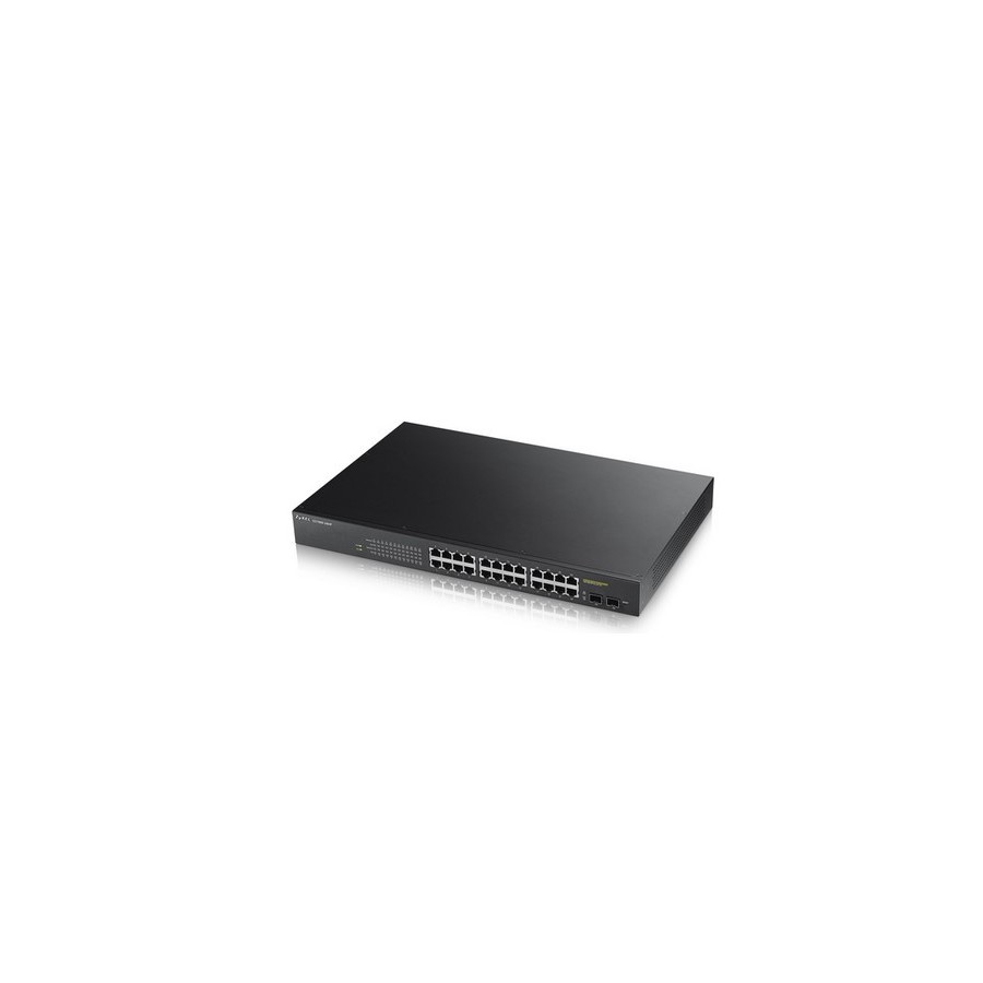 9237-Zyxel GS1900-24HP Gestionado Gigabit Ethernet (10/100/1000) 1U Negro