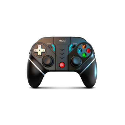 Krom KEXAL Negro Rojo Blanco Bluetooth USB Gamepad Analogico Digital Android Nintendo Switch PC iOS