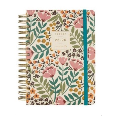 AGENDA ESCOLAR 2025 2026 MONIQUILLA E10 155X212 1DIA PAGINA JARDIN FINOCAM 646020226